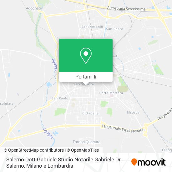 Mappa Salerno Dott Gabriele Studio Notarile Gabriele Dr. Salerno