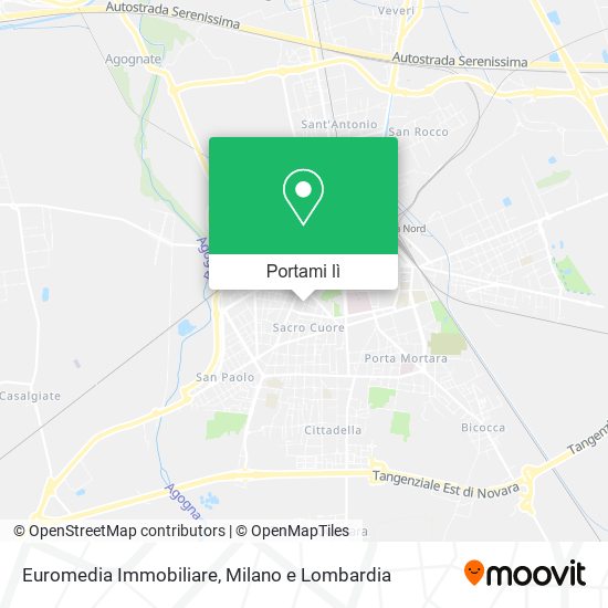 Mappa Euromedia Immobiliare
