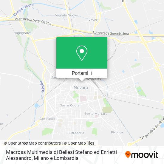 Mappa Macross Multimedia di Bellesi Stefano ed Enrietti Alessandro