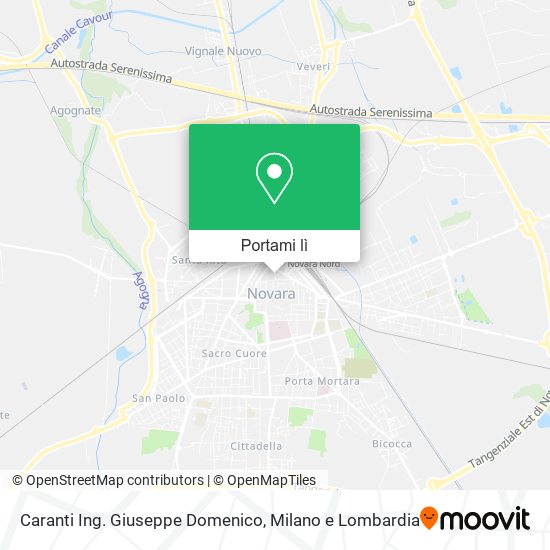 Mappa Caranti Ing. Giuseppe Domenico