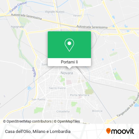 Mappa Casa dell'Olio