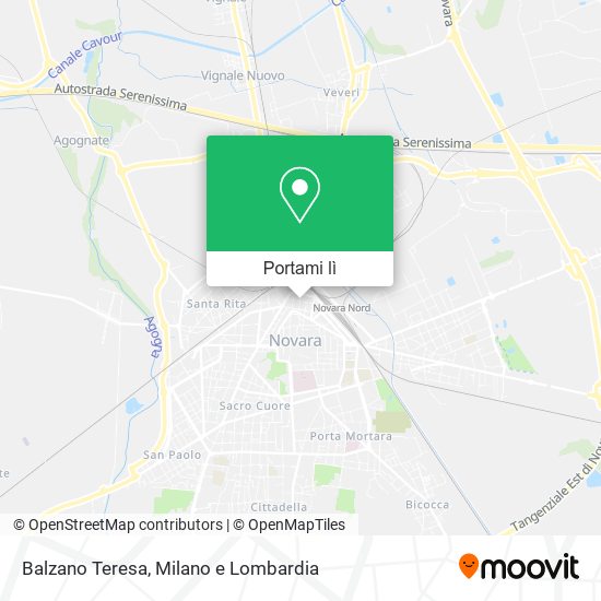 Mappa Balzano Teresa