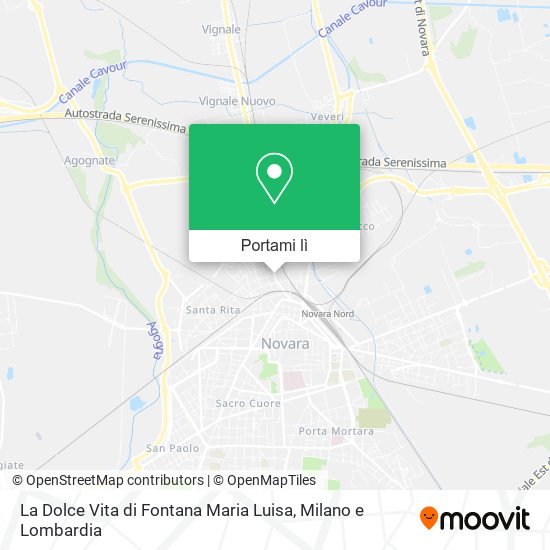 Mappa La Dolce Vita di Fontana Maria Luisa
