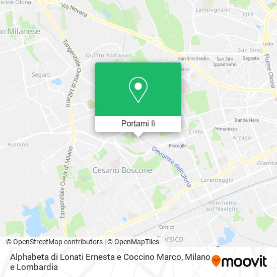 Mappa Alphabeta di Lonati Ernesta e Coccino Marco