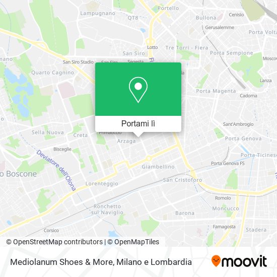 Mappa Mediolanum Shoes & More