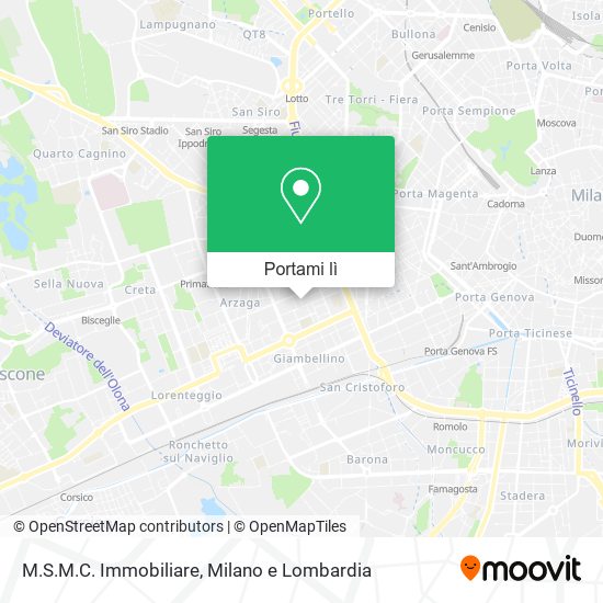Mappa M.S.M.C. Immobiliare