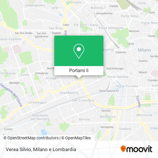 Mappa Verea Silvio