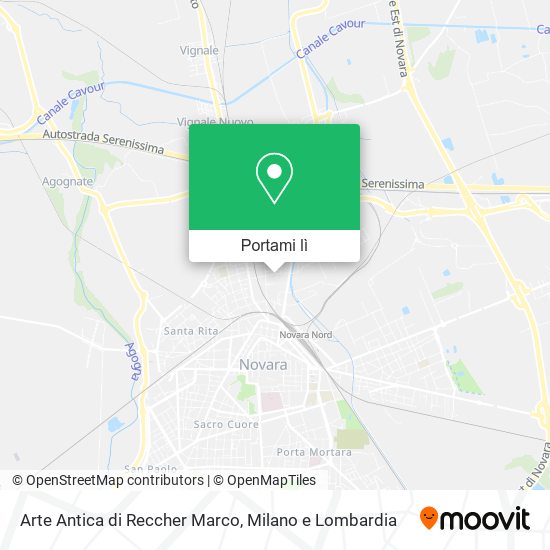 Mappa Arte Antica di Reccher Marco