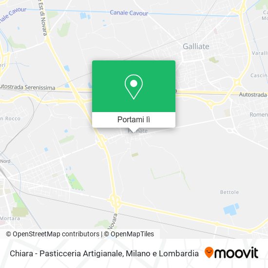 Mappa Chiara - Pasticceria Artigianale