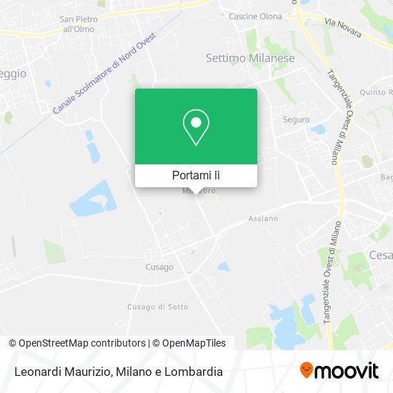 Mappa Leonardi Maurizio
