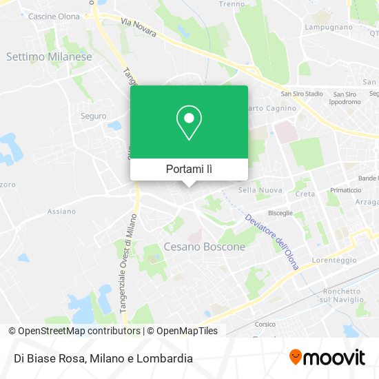 Mappa Di Biase Rosa