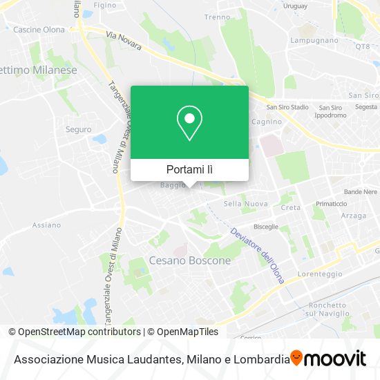 Mappa Associazione Musica Laudantes