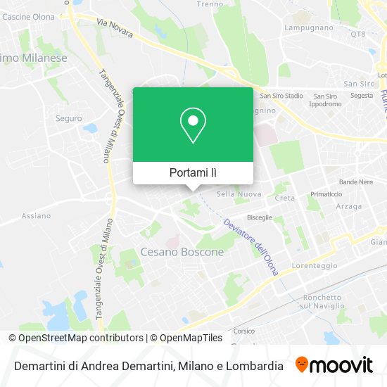 Mappa Demartini di Andrea Demartini