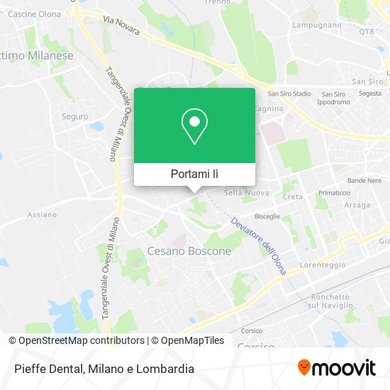Mappa Pieffe Dental