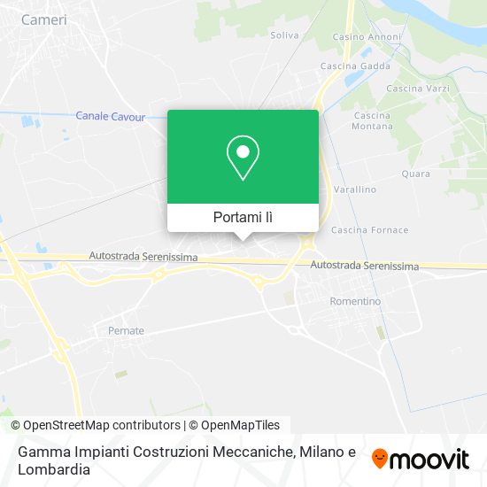 Mappa Gamma Impianti Costruzioni Meccaniche