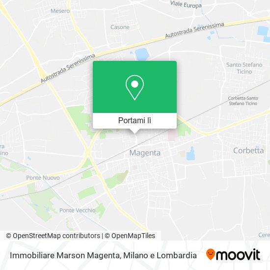 Mappa Immobiliare Marson Magenta