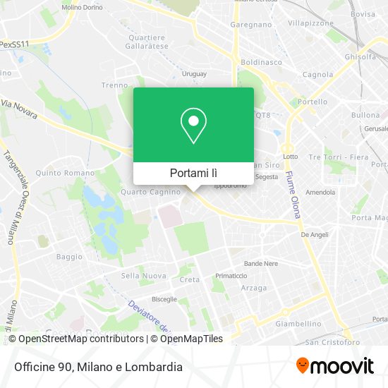 Mappa Officine 90