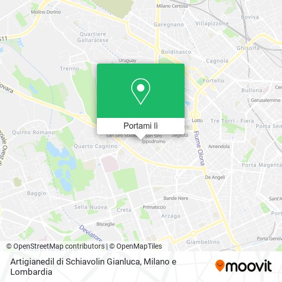 Mappa Artigianedil di Schiavolin Gianluca