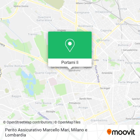 Mappa Perito Assicurativo Marcello Mari