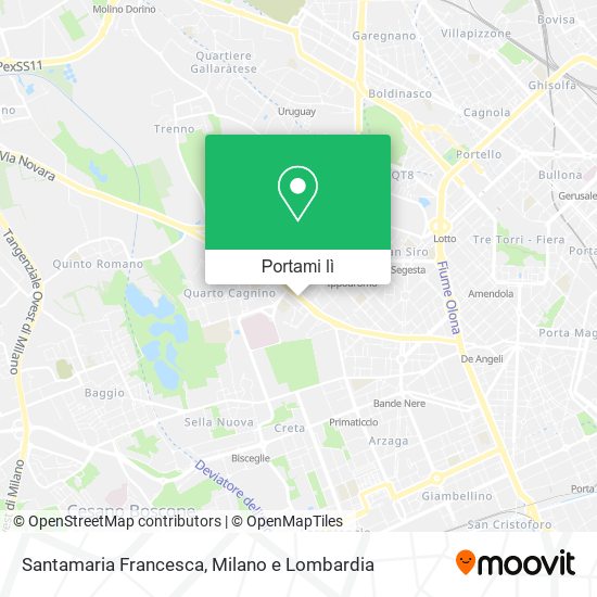 Mappa Santamaria Francesca