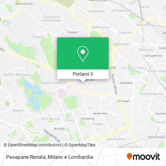 Mappa Pesapane Renata