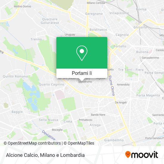 Mappa Alcione Calcio
