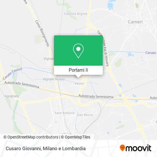 Mappa Cusaro Giovanni