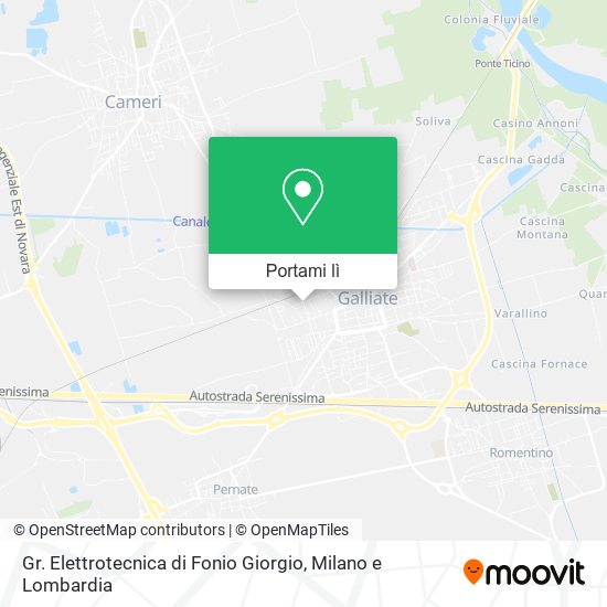 Mappa Gr. Elettrotecnica di Fonio Giorgio