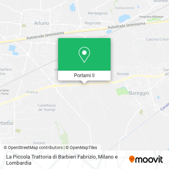 Mappa La Piccola Trattoria di Barbieri Fabrizio