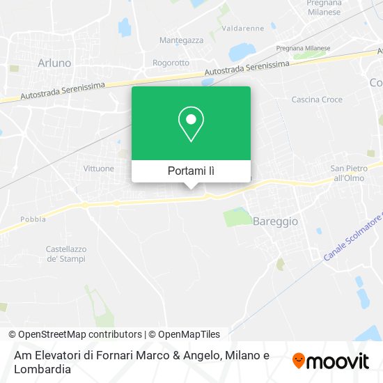 Mappa Am Elevatori di Fornari Marco & Angelo