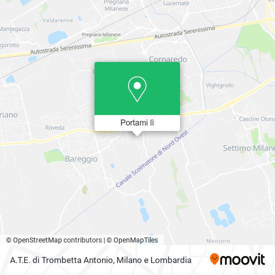 Mappa A.T.E. di Trombetta Antonio