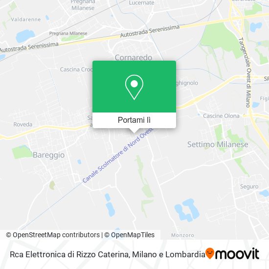 Mappa Rca Elettronica di Rizzo Caterina