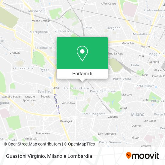 Mappa Guastoni Virginio