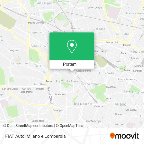Mappa FIAT Auto