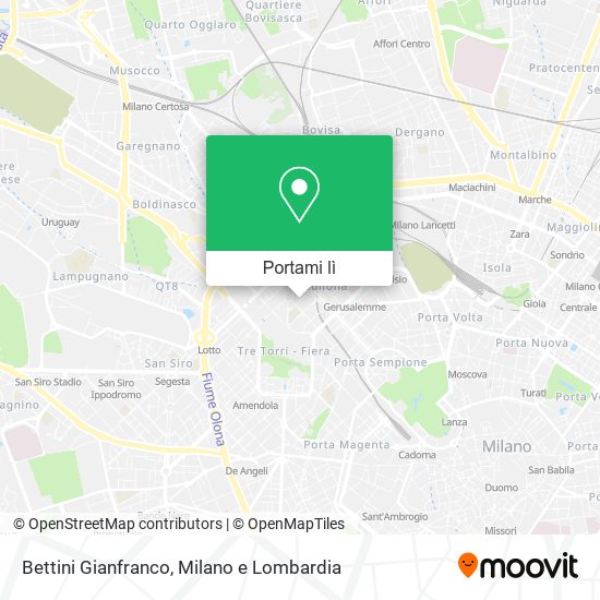 Mappa Bettini Gianfranco