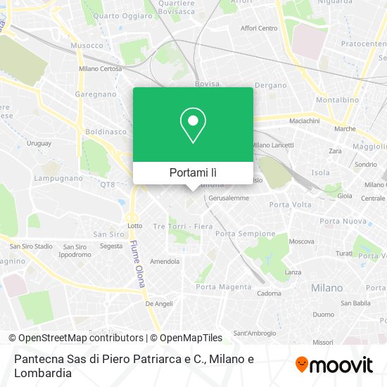 Mappa Pantecna Sas di Piero Patriarca e C.