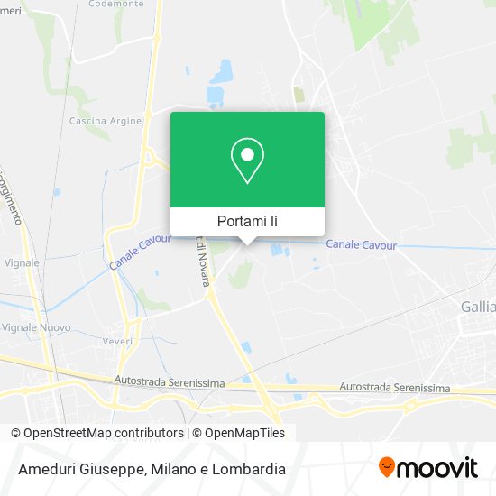Mappa Ameduri Giuseppe