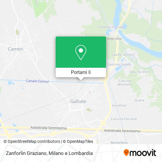 Mappa Zanforlin Graziano