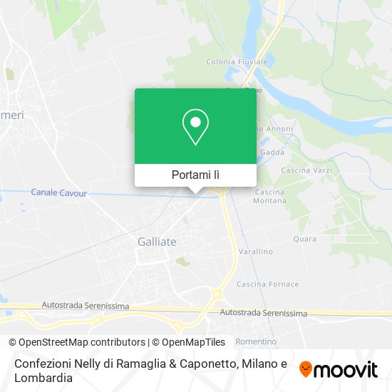 Mappa Confezioni Nelly di Ramaglia & Caponetto