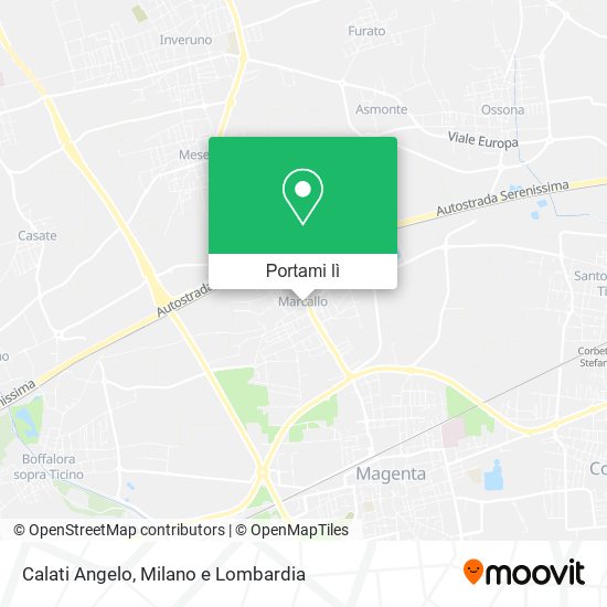 Mappa Calati Angelo