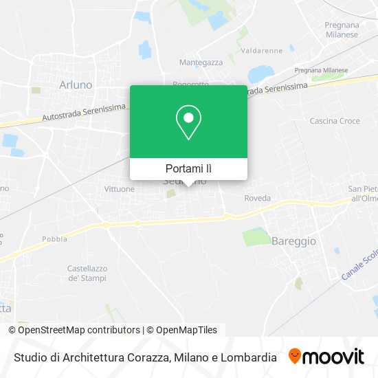 Mappa Studio di Architettura Corazza