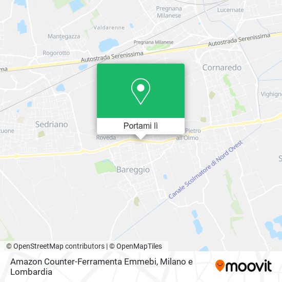 Mappa Amazon Counter-Ferramenta Emmebi