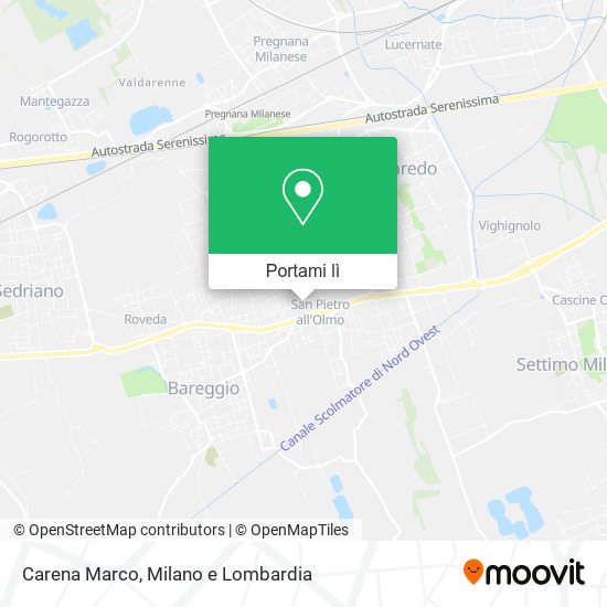 Mappa Carena Marco