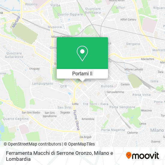 Mappa Ferramenta Macchi di Serrone Oronzo