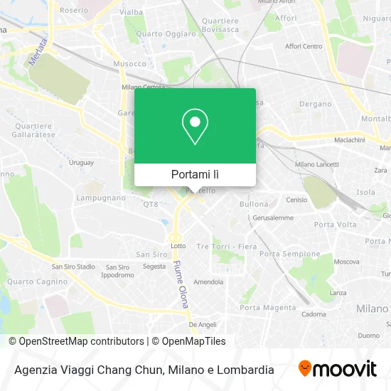 Mappa Agenzia Viaggi Chang Chun