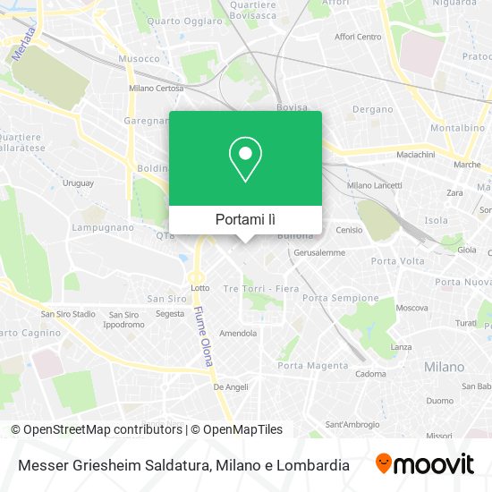 Mappa Messer Griesheim Saldatura