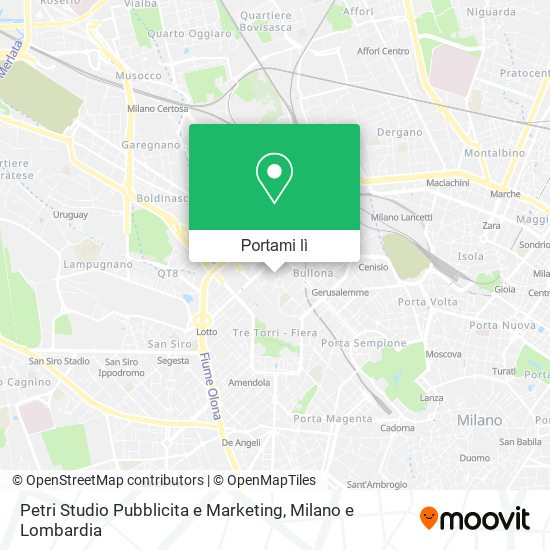 Mappa Petri Studio Pubblicita e Marketing