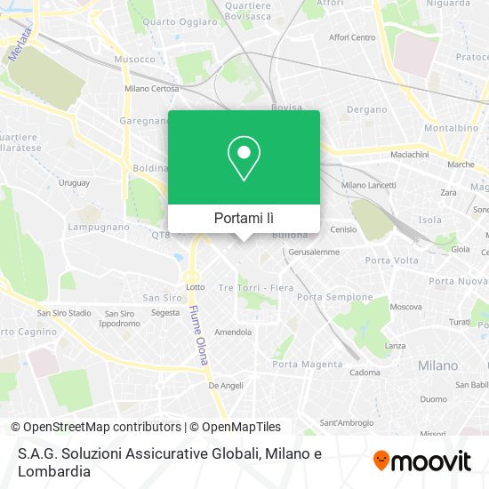 Mappa S.A.G. Soluzioni Assicurative Globali
