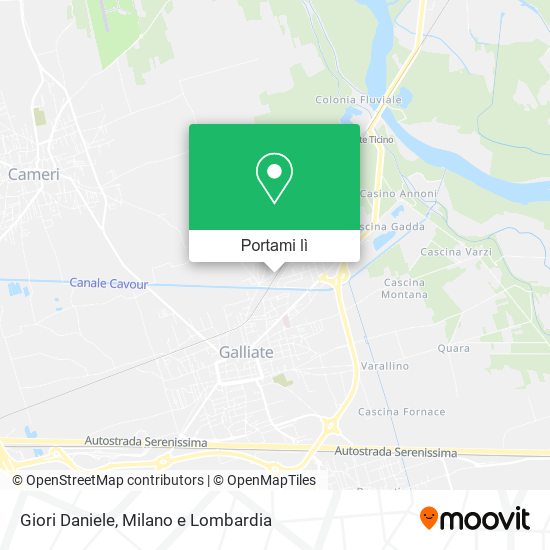 Mappa Giori Daniele