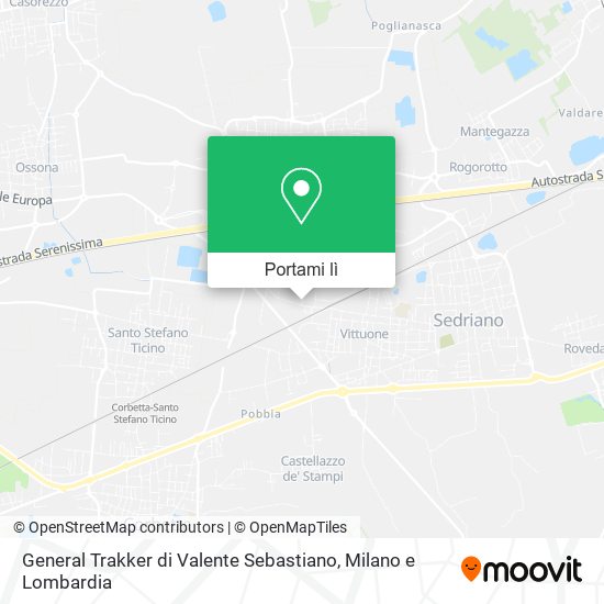 Mappa General Trakker di Valente Sebastiano